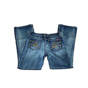 Seven7 Denim Jeans Flare Leg Jeans Size 8